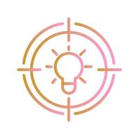 Idea Icon Design vector