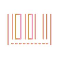 Barcode Stock Icon Design vector
