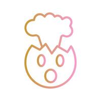 Exploding Head Icon Design vector