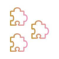 Puzzle Icon Design vector