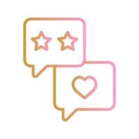 Feedback Icon Design vector