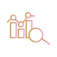 Data Analytics Icon Design vector