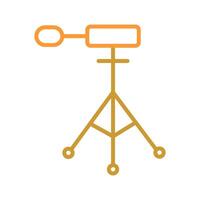 Tripod Tools Icon Design vector