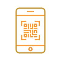Scanning App Icon Design vector