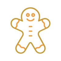 Gingerbread Icon Design vector
