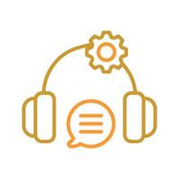 Technical Support Icon Design vector