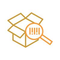 QR Code Scan Icon Design vector