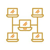 Connection Icon Design vector