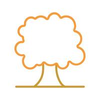 Deciduous Tree Icon Design vector