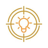 Idea Icon Design vector