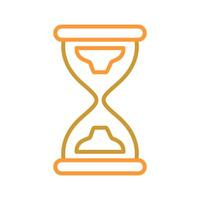Sand Timer Icon Design vector