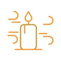 Blowing Candles Icon Design vector
