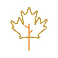 Maple Leaf Icon Design vector