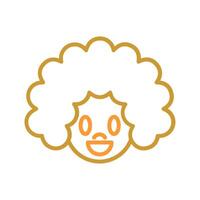 Clown Face Icon Design vector
