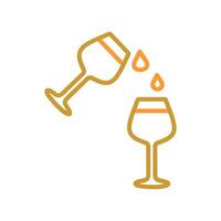 Wine Sip Icon Design vector