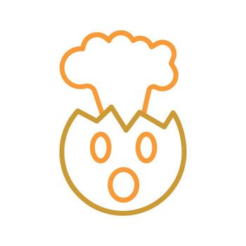 Exploding Head Icon Design vector