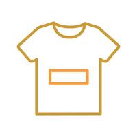 T-Shirt Icon Design vector