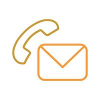 Support Email Icon Design vector