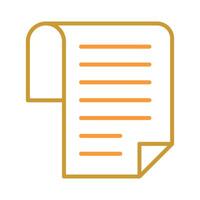 Document Icon Design vector