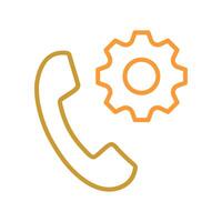 Technical Help Icon Design vector