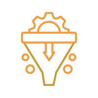 Conversion Rate Icon Design vector