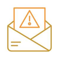 Spam Filter Icon Design vector