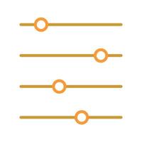 Filtering Icon Design vector
