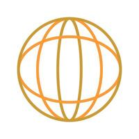 Globe Icon Design vector