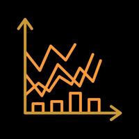 Plot Icon Design vector