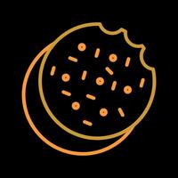 Baking Cookies Icon Design vector