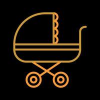 Stroller Time Icon Design vector