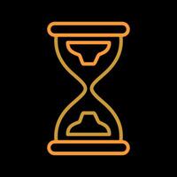 Sand Timer Icon Design vector
