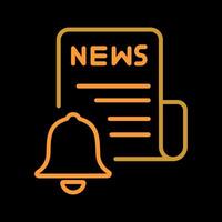 News Update Icon Design vector