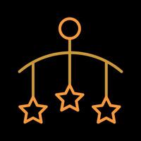 Crib Dreams Icon Design vector