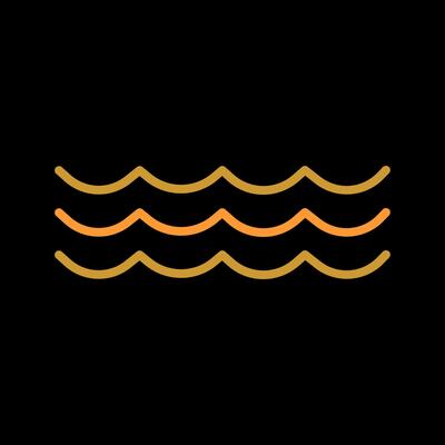 Water Wave Icon Design