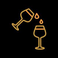 Wine Sip Icon Design vector