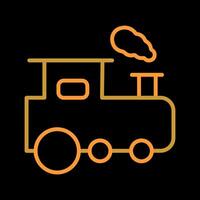 Train Icon Design vector