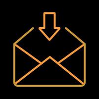 Receive Icon Icon Design vector