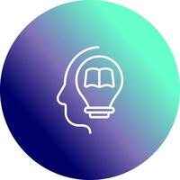 Knowledge Base Icon Design vector