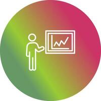 Presentation Icon Design vector