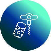 Wine Cork Icon Design vector