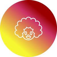 Clown Face Icon Design vector