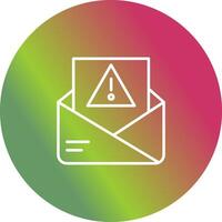 Spam Filter Icon Design vector
