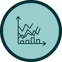 Plot Icon Design vector