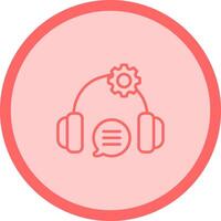 Technical Support Icon Design vector
