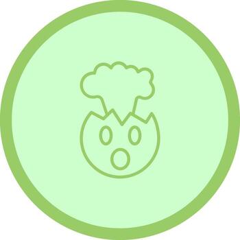 Exploding Head Icon Design vector