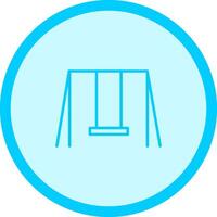 Swing Time Icon Design vector