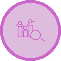 Data Analytics Icon Design vector