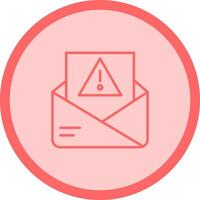 Spam Filter Icon Design vector