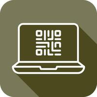 QR Code Scanner App Icon Design vector